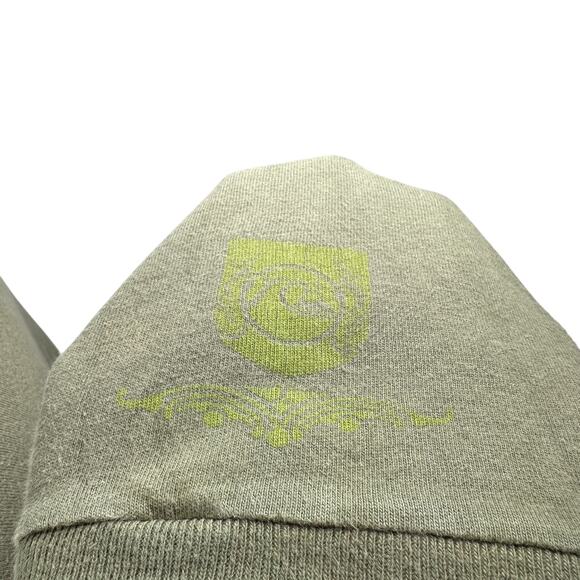 Vintage Quiksilver Edition T-Shirt Men’s Large Green Cotton Long Sleeve Surfer - Picture 4 of 10